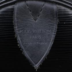 مملوكة مسبقًا Louis Vuitton Noir Epi Leather Keepall 50 Bag