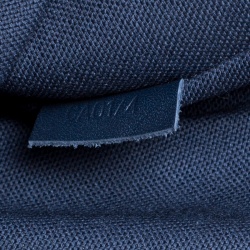 مملوكة مسبقًا حقيبة مستندات لوي فيتون بورت دوكومنتز فواياج جلد انفيني دامييه زرقاء