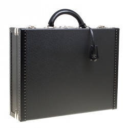 Louis Vuitton Black Taiga Leather President Briefcase
