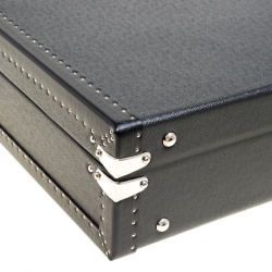 Louis Vuitton Black Taiga Leather President Briefcase
