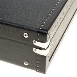 Louis Vuitton Black Taiga Leather President Briefcase