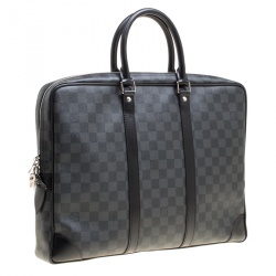 Pre Owned Louis Vuitton Damier Graphite Canvas Porte Documents Voyage Briefcase