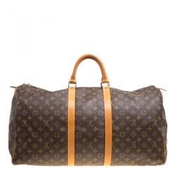 Louis Vuitton Monogram Canvas Keepall 55 Bag