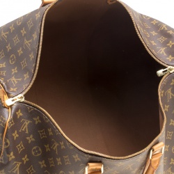 Louis Vuitton Monogram Canvas Keepall 55 Bag