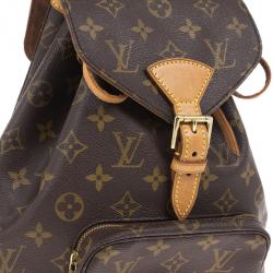 Pre Owned Louis Vuitton Monogram Canvas Montsouris MM Backpack