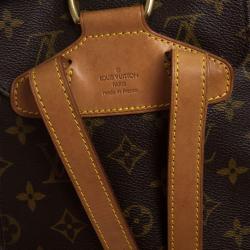 Pre Owned Louis Vuitton Monogram Canvas Montsouris MM Backpack