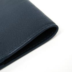 Pre Owned حافظة أجندة لوي فيتون مارين جلد عجل زرقاء