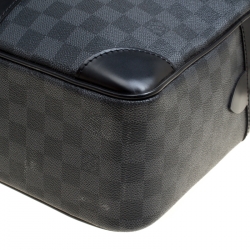 Pre Owned Louis Vuitton Damier Graphite Canvas Porte Documnets Voyage GM Bag