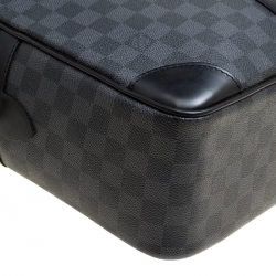 Pre Owned Louis Vuitton Damier Graphite Canvas Porte Documnets Voyage GM Bag