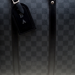 Pre Owned Louis Vuitton Damier Graphite Canvas Porte Documnets Voyage GM Bag