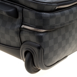 مملوكة مسبقًا حقيبة سفر لوي فيتون بايلوت كانفاس دامييه غرافيت