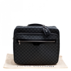 مملوكة مسبقًا حقيبة سفر لوي فيتون بايلوت كانفاس دامييه غرافيت