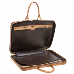 Louis Vuitton Bronze Monogram Vernis Vandam Briefcase