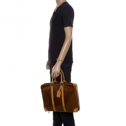 Louis Vuitton Bronze Monogram Vernis Vandam Briefcase