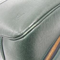 Pre Owned Louis Vuitton Epicea Taiga Leather Helanga 1 Poche Travel Bag