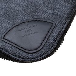 Pre Owned Louis Vuitton Damier Graphite Canvas Horizon Laptop Sleeve