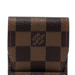 مملوكة مسبقًا Louis Vuitton Damier Ebene Canvas Cigarette Case