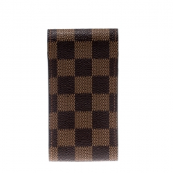 م ملوكة مسبقًا Louis Vuitton Damier Ebene Canvas Cigarette Case
