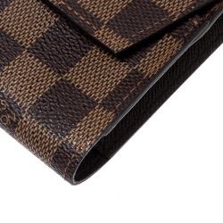 مملوكة مسبقًا Louis Vuitton Damier Ebene Canvas Cigarette Case