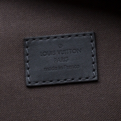 Pre Owned Louis Vuitton Black Damier Infini Leather Michael NM Backpack Bag