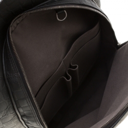 Pre Owned Louis Vuitton Black Damier Infini Leather Michael NM Backpack Bag