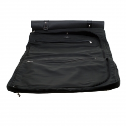 Louis Vuitton Black/Green Taiga Leather and Nylon Gibeciere Garment Bag