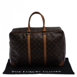 Pre Owned Louis Vuitton Monogram Canvas Sirius 45 Soft Sided Suitcase