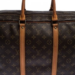 Pre Owned Louis Vuitton Monogram Canvas Sirius 45 Soft Sided Suitcase