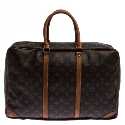 Pre Owned Louis Vuitton Monogram Canvas Sirius 45 Soft Sided Suitcase