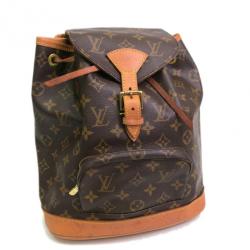 Pre Owned Louis Vuitton Monogram Montsouris MM Backpack