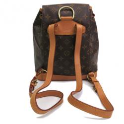 Pre Owned Louis Vuitton Monogram Montsouris MM Backpack