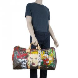 Pre Owned Louis Vuitton Monogram Canvas Year Zero Keepall 60 