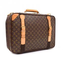 Pre Owned Louis Vuitton Monogram Canvas Satellite 53 Suitcase