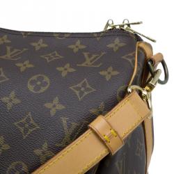 مملوكة مسبقًا حقيبة لوي فيتون كيبال 55 كانفاس مونوغرامي مع حمالة كتف