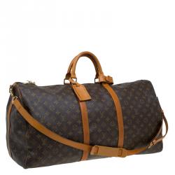 Pre Owned حقيبة لوي فيتون باندولير 60 كيبال كانفاس مونوغرامي