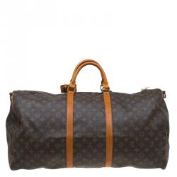 Pre Owned حقيبة لوي فيتون باندولير 60 كيبال كانفاس مونوغرامي