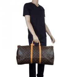 Pre Owned Louis Vuitton Monogram Canvas Keepall 55