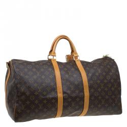 Pre Owned Louis Vuitton Monogram Canvas Keepall 55