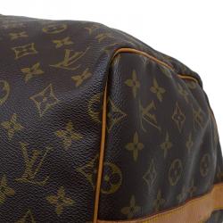 Pre Owned Louis Vuitton Monogram Canvas Keepall Bandouliere 55