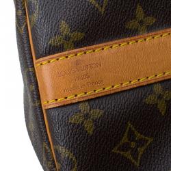 Pre Owned Louis Vuitton Monogram Canvas Keepall Bandouliere 55