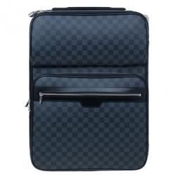 Pre Owned Louis Vuitton Damier Graphite Business Pegase Trolley 55
