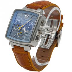 Louis Vuitton Silver Dial Steel Speedy Automatic Men'S Watch 40Mm