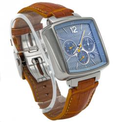 Louis Vuitton Silver Dial Steel Speedy Automatic Men'S Watch 40Mm