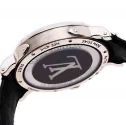 Louis Vuitton Black 18K White Gold Escale Worldtime Men's Watch 41MM