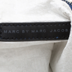 Marc by Marc Jacobs Blue Nylon Double Pocket Messenger Bag