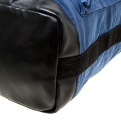 Marc by Marc Jacobs Blue Nylon Double Pocket Messenger Bag