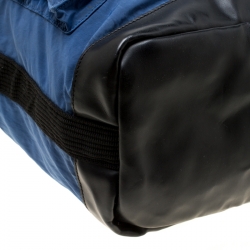 Marc by Marc Jacobs Blue Nylon Double Pocket Messenger Bag