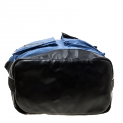 Marc by Marc Jacobs Blue Nylon Double Pocket Messenger Bag