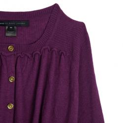 مملوكة مسبقًا Marc by Marc Jacobs Cotton-silk Gold Button Cardigan XS