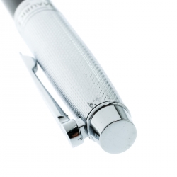 Maurice Lacroix Twist Action Resin Silver Tone Ballpoint Pen